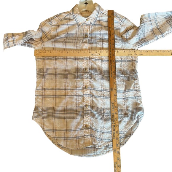 Abercrombie & Fitch Plaid Flannel Button Down Shirt Size XS - Picture 11 of 11